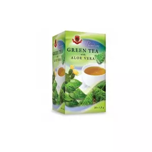 HERBEX PREMIUM Tea Zelený čaj ALOE VERA 20 x 1,5 g