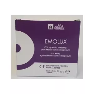 Emolux 5% roztok 5 ml