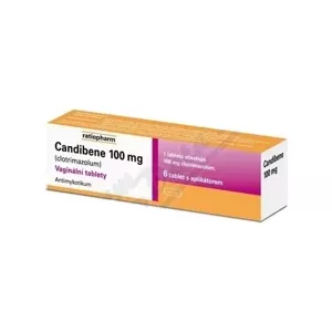 Candibene vaginálne tablety 6 tbl x 100 mg