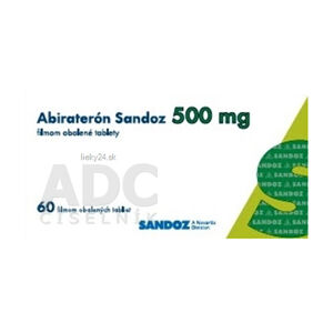 Abiraterón Sandoz 500 mg