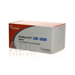 Actelsar HCT 80 mg/12,5 mg tablety