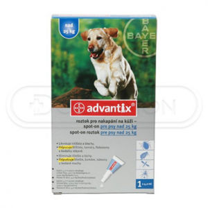 Advantix Spot On pre psy 25-40 kg 1x4 ml