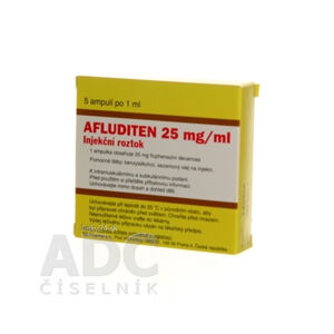 AFLUDITEN 25 mg/ml