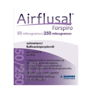 Airflusal Forspiro 50 mikrogramov/250 mikrogramov