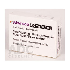Akynzeo 300 mg/0,5 mg tvrdé kapsuly