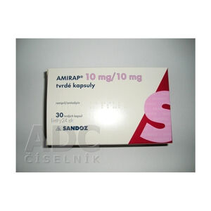 AMIRAP 10 mg/10 mg tvrdé kapsuly
