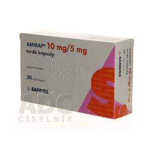 AMIRAP 10 mg/5 mg tvrdé kapsuly