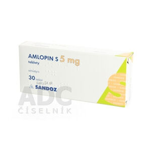 AMLOPIN S 5 mg tablety