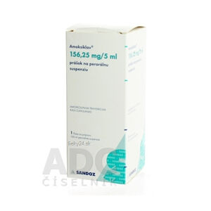 AMOKSIKLAV 156,25 mg/5 ml