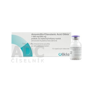 Amoxicillin/Clavulanic Acid Olikla 1 000 mg/200 mg