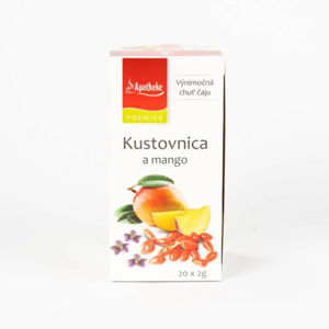 Apotheke PREMIER SELECTION Kustovnica a mango 20 x 2 g