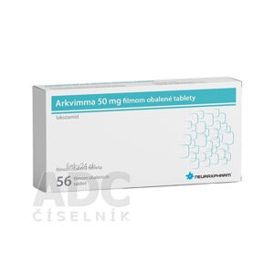 Arkvimma 50 mg filmom obalené tablety