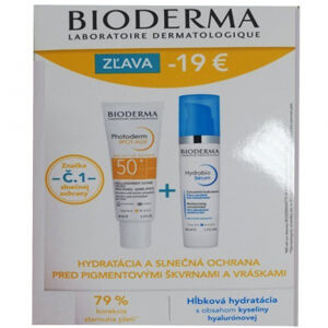 BIODERMA Photoderm SPOT-AGE SPF 50+ gél - krém + Hydrabio sérum 1 set