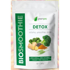 Biosmoothie GreenPro detox prášok na prípravu smoothie 300 g