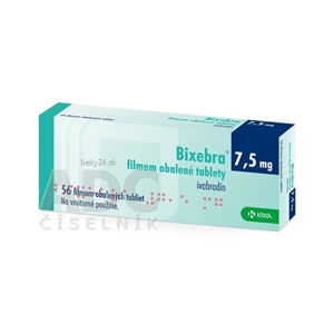 Bixebra 7,5 mg filmom obalené tablety