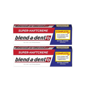Blend-a-dent Extra Strong Original complete fixačný krém 2x47 g
