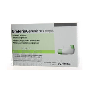 Bretaris Genuair 322 mikrogramov inhalačný prášok