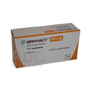 Briviact 50 mg filmom obalené tablety