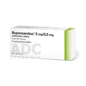 Bupensanduo 2 mg/0,5 mg sublingválne tablety