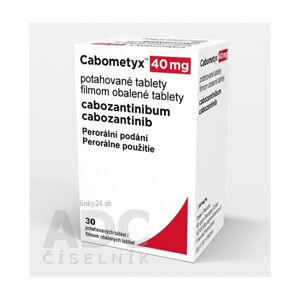 CABOMETYX 40 mg filmom obalené tablety