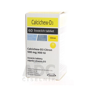 Calcichew-D3 Citron 500 mg/400 IU