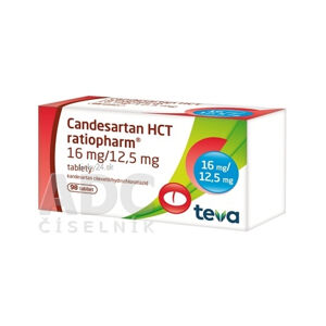 Candesartan HCT ratiopharm 16 mg/12,5 mg