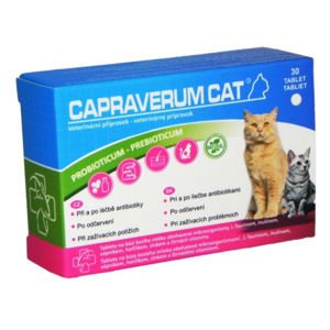Capraverum cat probioticum-prebioticum 30 tbl