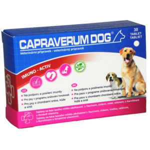 Capraverum dog imuno-activ 30 tbl
