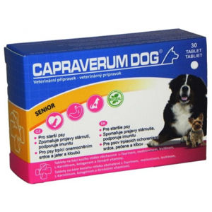 Capraverum Dog senior 30 tbl
