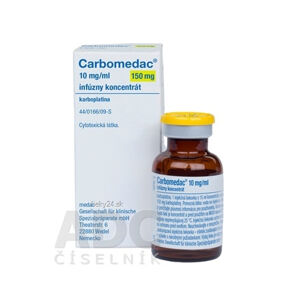 Carbomedac 10 mg/ ml infúzny koncentrát