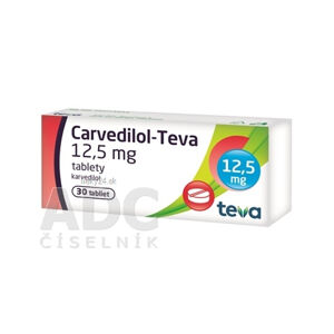 Carvedilol-Teva 12,5 mg