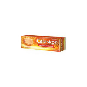Celaskon Vitamin C 500mg Červený Pomaranč tbl.eff.10 x 500mg