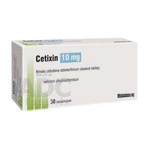 Cetixin 10 mg filmom obalené tablety