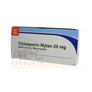 Ciclosporin Mylan 25 mg