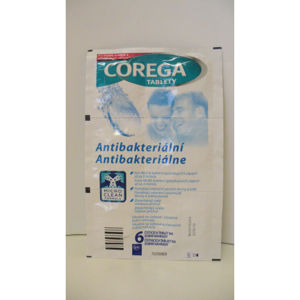Čistiace tablety Corega antibakteriálne 90 tbl