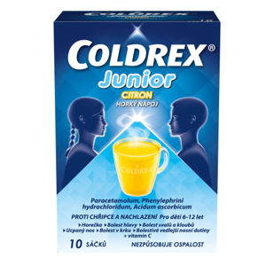 Coldrex Junior Citrón plo.por.1 x 10 vreciek