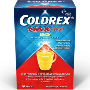 Coldrex Maxgrip Lemon plo.por.1 x 10 vreciek