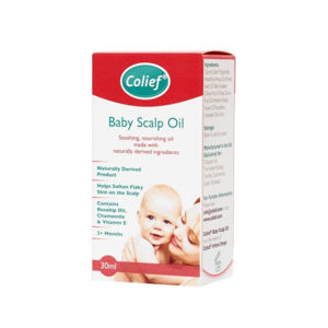 Colief detský olej na pokožku hlavy detský olej 30 ml