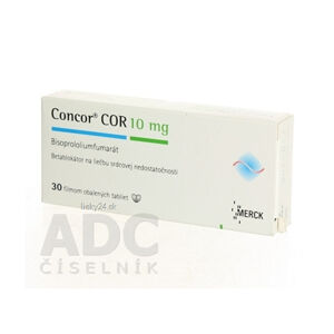 CONCOR COR 10 mg
