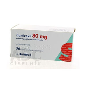 Contiroxil 80 mg tablety s predĺženým uvoľňovaním
