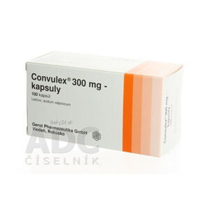 CONVULEX 300 mg kapsuly
