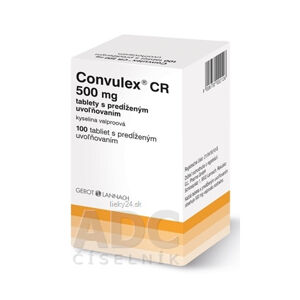 Convulex CR 500 mg