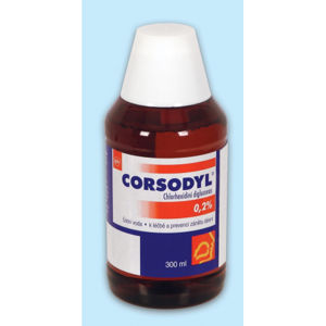 Corsodyl roztok 0,1% 200 ml
