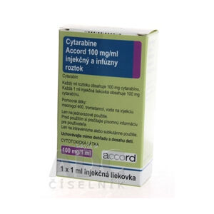 Cytarabine Accord 100 mg/ml