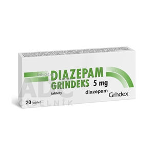 Diazepam Grindeks 5 mg tablety