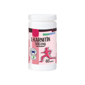 Edenpharma L-Karnitín 500 mg 60 cps