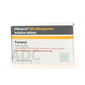 Effentora 200 mikrogramov bukálne tablety