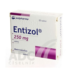 Entizol 250 mg tablety