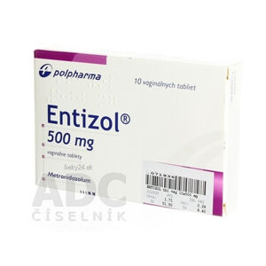 Entizol 500 mg vaginálne tablety