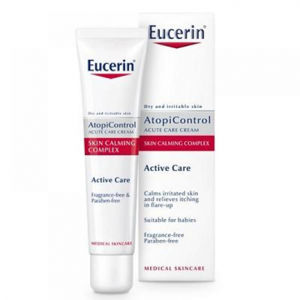 Eucerin Acute krém AtopiControl 40 ml + Eucerin AtopiControl Krém na ruky 75 ml Vianočná kazeta 1ks